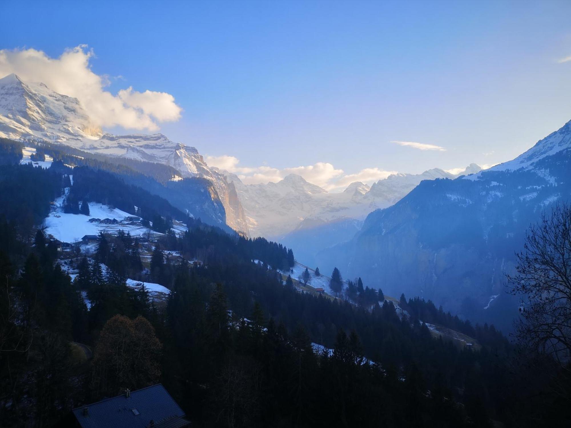 Swiss Lodge Hotel Bernerhof Wengen Buitenkant foto
