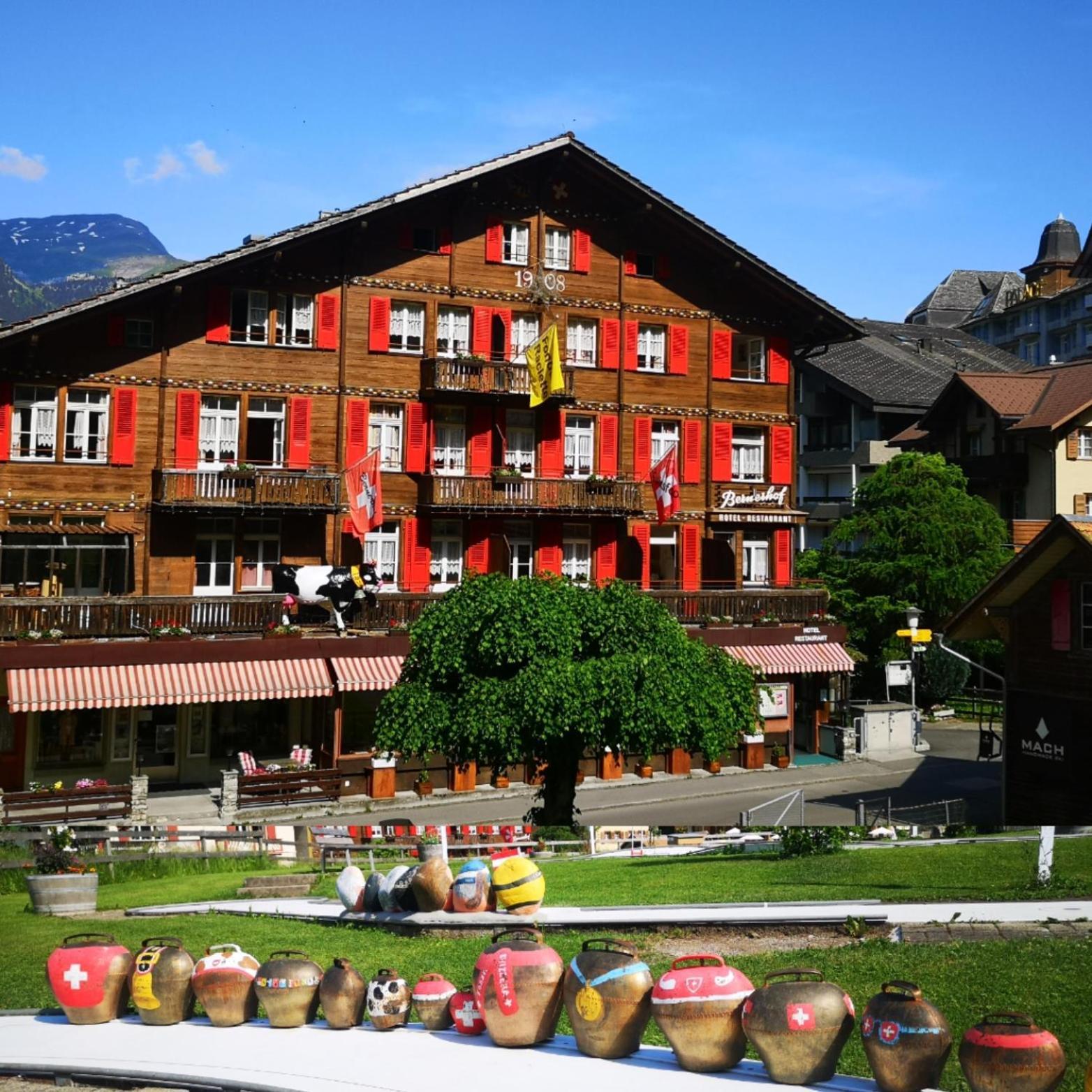 Swiss Lodge Hotel Bernerhof Wengen Buitenkant foto