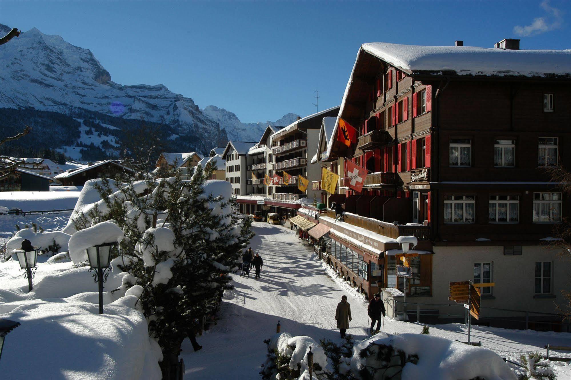 Swiss Lodge Hotel Bernerhof Wengen Buitenkant foto