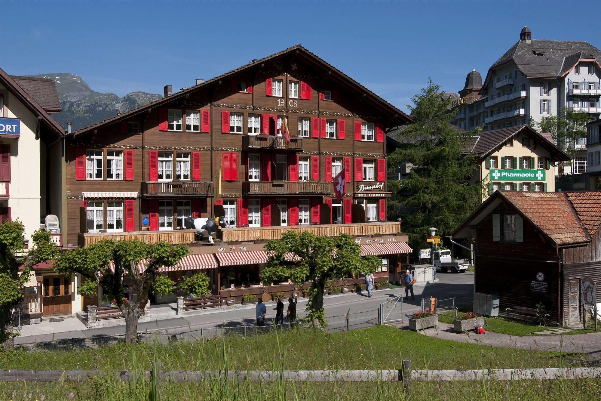 Swiss Lodge Hotel Bernerhof Wengen Buitenkant foto