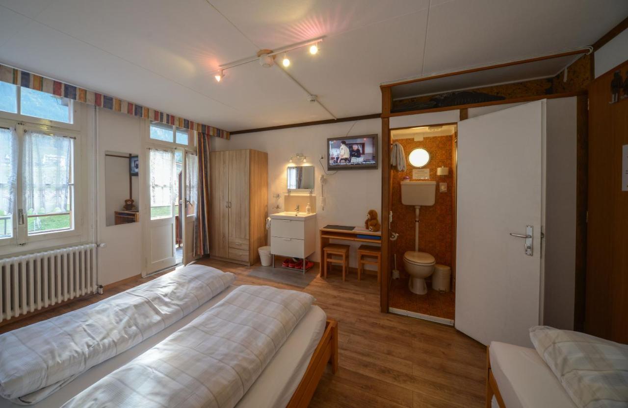 Swiss Lodge Hotel Bernerhof Wengen Buitenkant foto